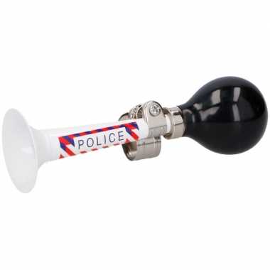 Politie fiets toeter 18 cm