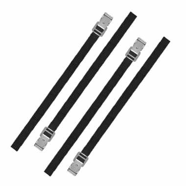 Set van 4x stuks caravan/camper fietsen spanbanden 75 cm