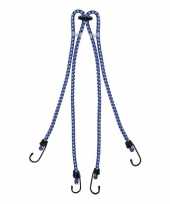 Bagagespin snelbinders 4 armig met haken 4 x 60 cm