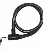Fiets kabelslot zwart 80 cm