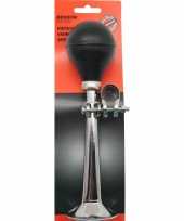 Fiets toeter van staal 20 cm