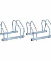 Fietsen rek standaard voor 4x fietsen