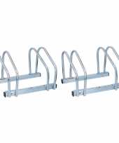 Fietsen rek standaard voor 6x fietsen