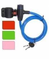 Groen fietsslot 120 cm