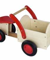 Houten bakfiets voor kinderen