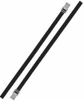 Set van 2x stuks caravan camper fietsen spanbanden 200 cm