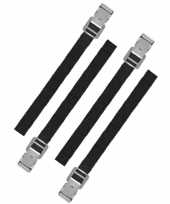 Set van 6x stuks caravan camper fietsen spanbanden 30 cm