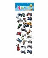 Stickervel motorfietsen
