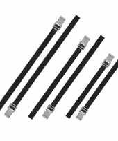 Voordeelset van 6x stuks caravan camper fietsen spanbanden 75 100 150 cm